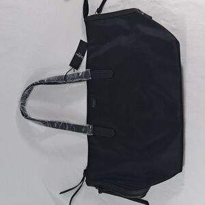 NWT Botkier New York Bond Tote | Black Nylon & Leather | Chic Work Bag
